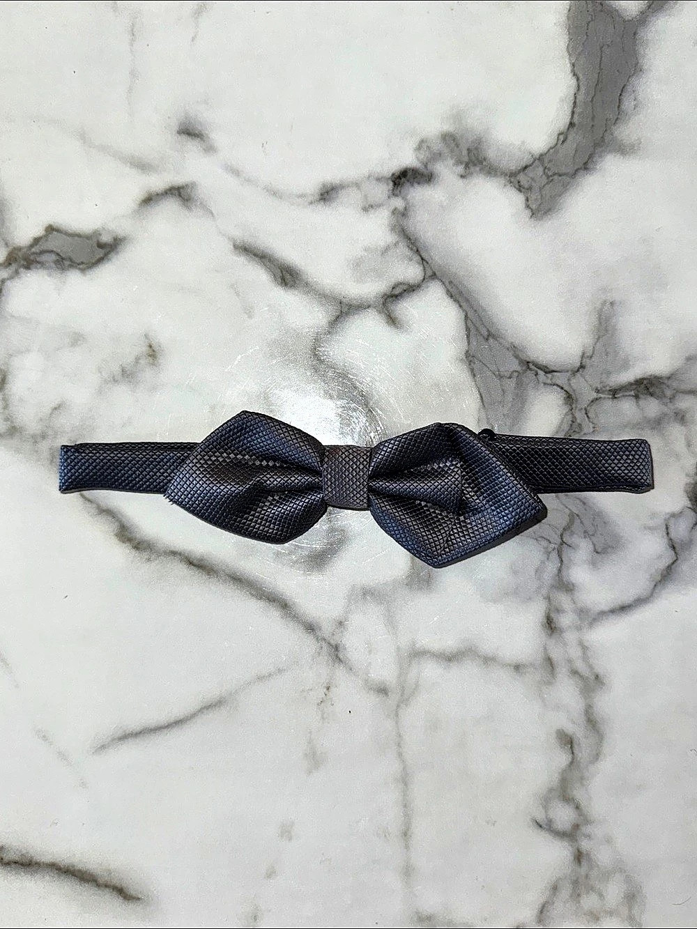 Graphite Contemporary Bow Tie